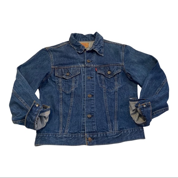 VTG Levi’s Embroidered Denim Jacket - Picture 8 of 14